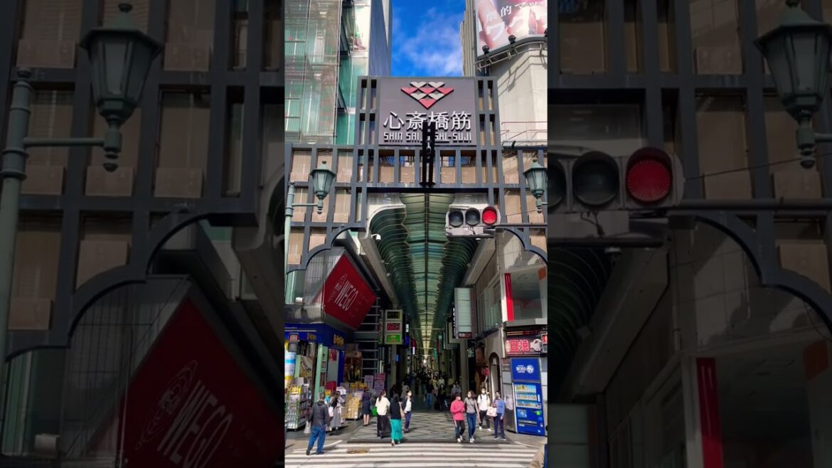 Shinsaibashi shopping street, Osaka, Japan | 心斎橋筋商店街