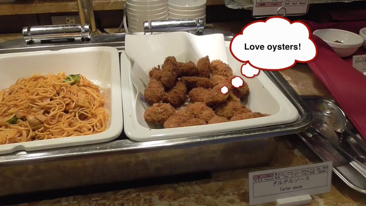 Incredible Seafood Buffet at Gorgeous Hotel Matsushima Taikanso, Japan