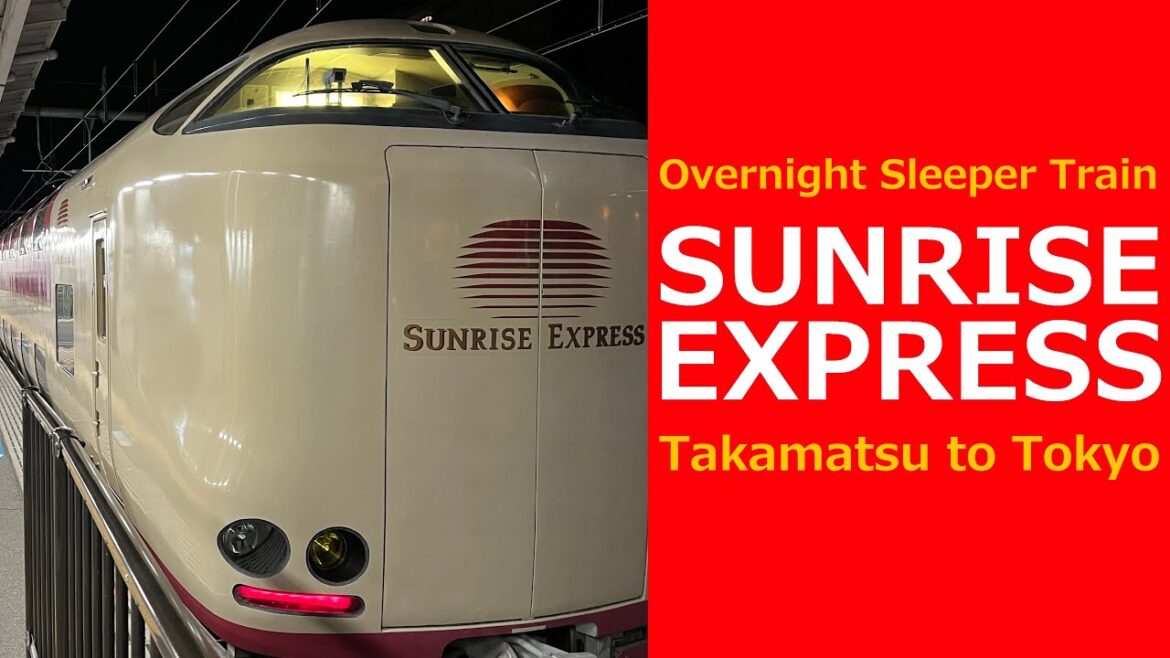 SUNRISE EXPRESS │ The Best Sleeper Train in Japan