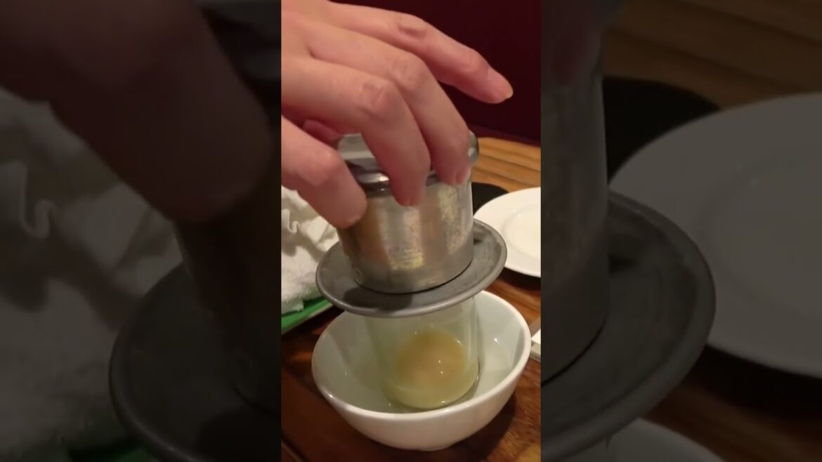 Vietnamese Coffee in Kyoto - Perfection!#shorts