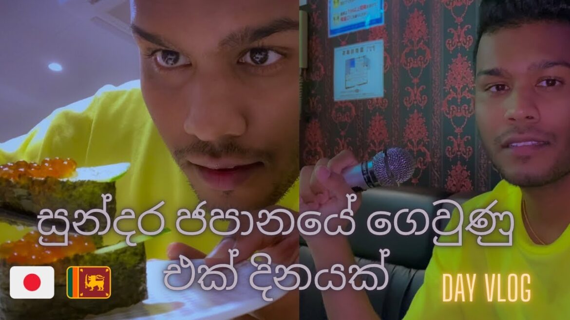 Weekend In Japan | Day In The Life | ජපානයේ සතිඅන්තයේ දවසක්