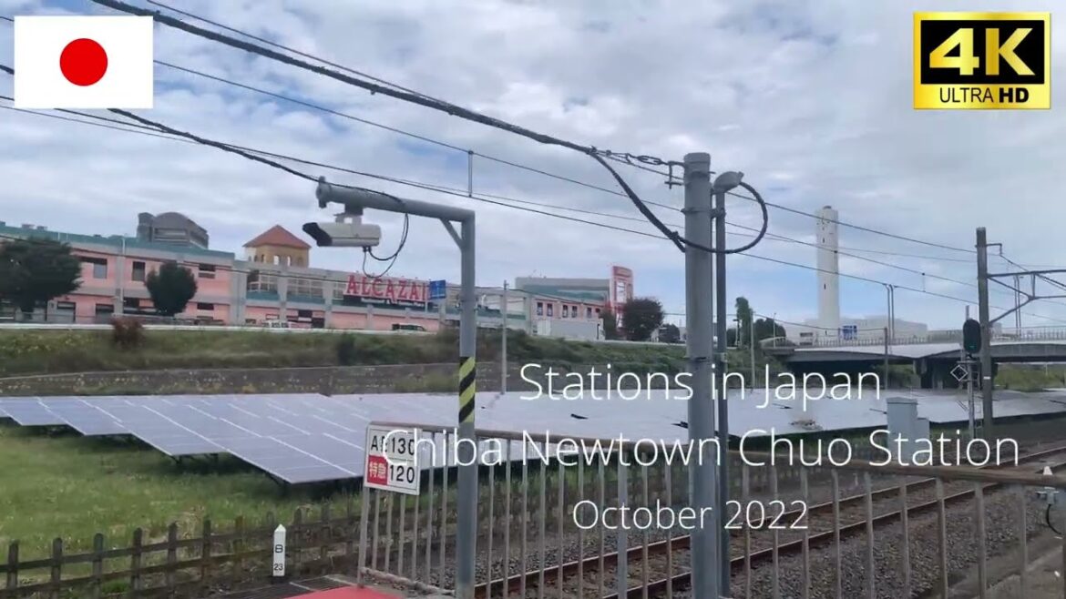 【4K】Stations in Japan / Chiba Newtown Chuo Station