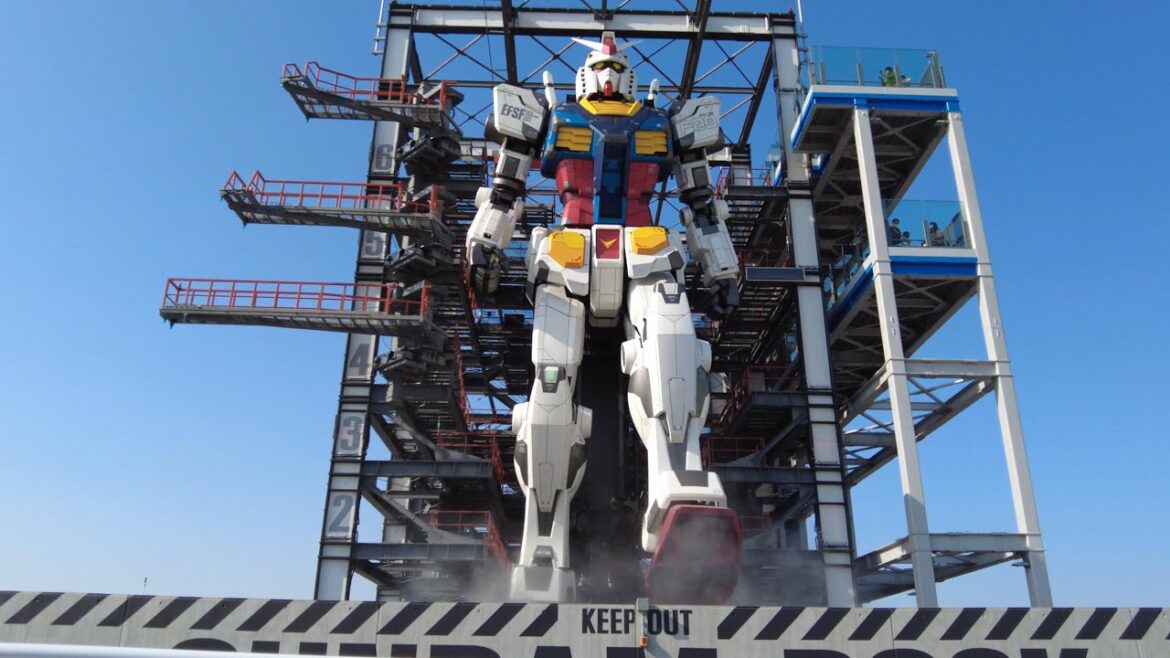 Moving Gundam! | Actual Sized RX-78 at Gundam Factory Yokohama