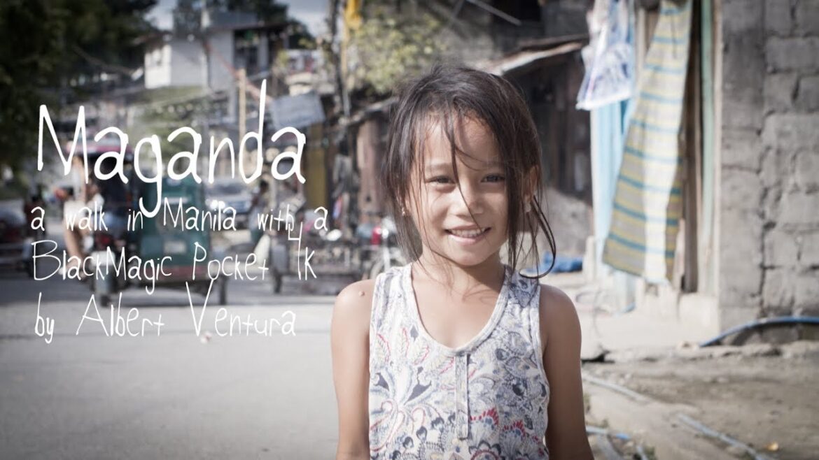 ¨Maganda¨ a walk in Manila with a BMPCC 4K