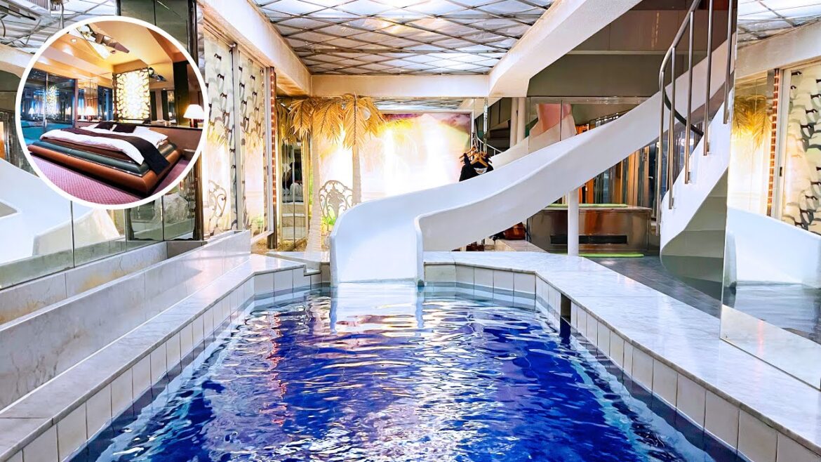 Staying at a Japanese love hotel with an amazing water slide.|Hotel Charmant Staying at a Japanese love hotel with an amazing water slide.|Hotel Charmant