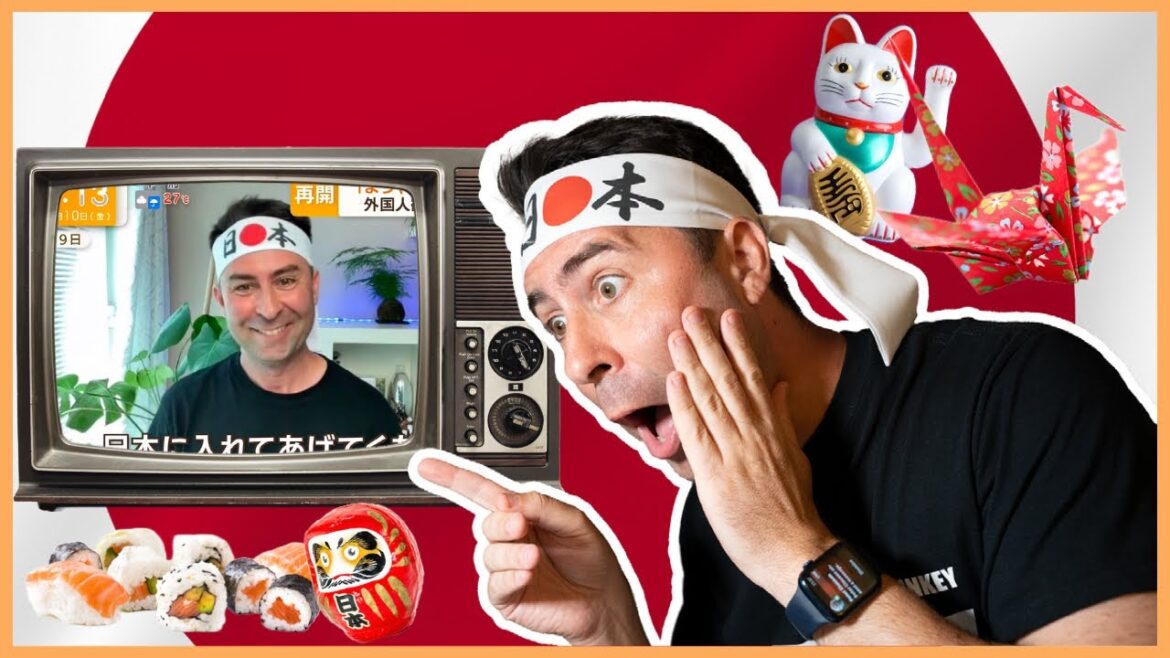 How I ended up on TV in JAPAN Representing tourists!