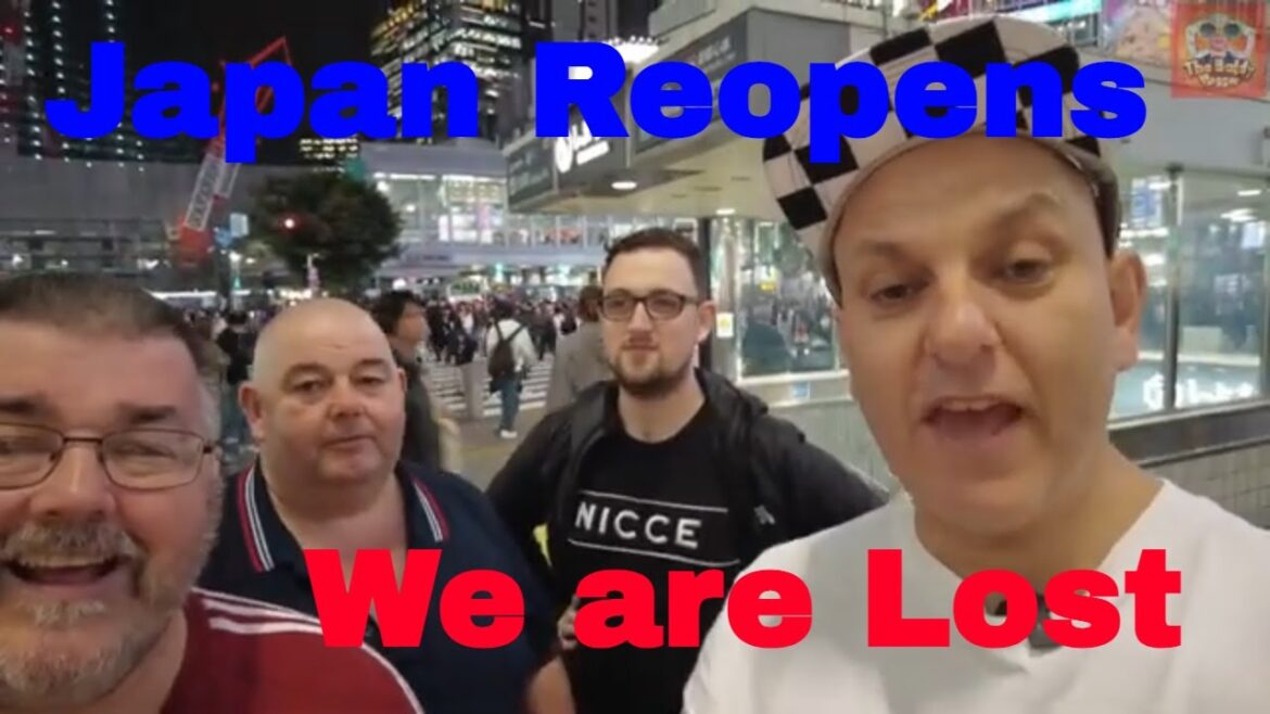 Japan has just Opened – Vlog 1 – Getting LOST! Japan has just Opened - Vlog 1 - Getting LOST!