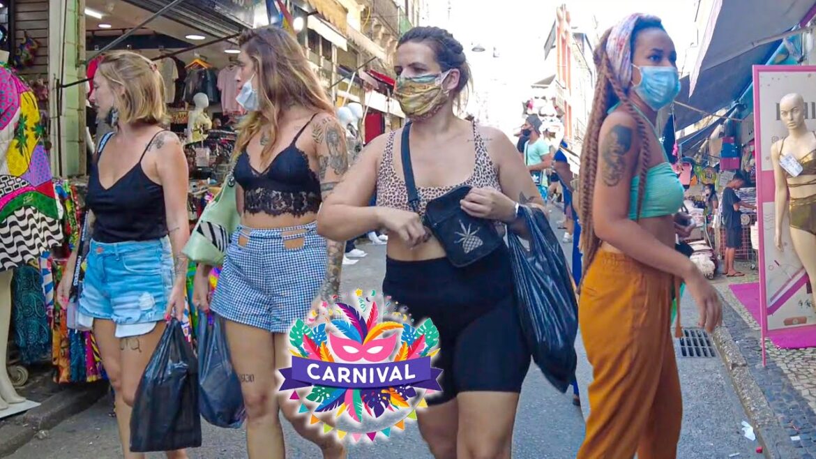 🇧🇷 Downtown RIO Mercado Uruguaiana Brazil [Full Walking Tour]