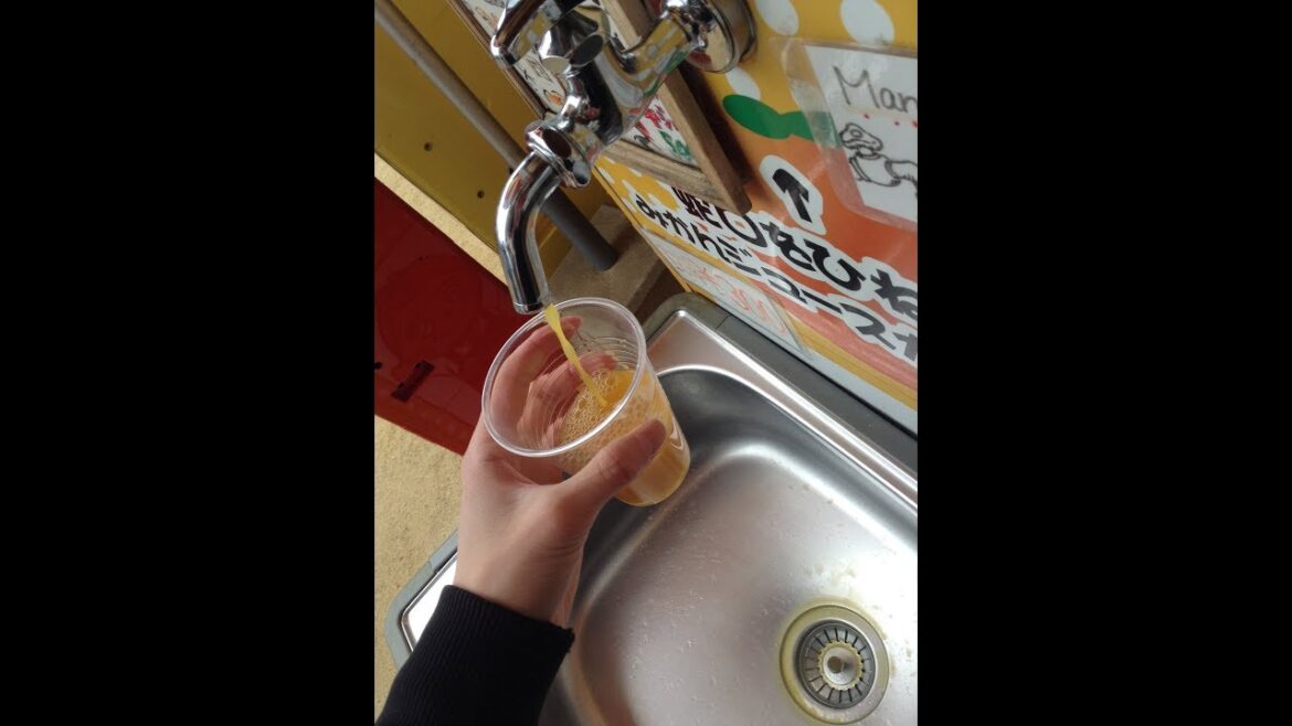 ORANGE JUICE from FAUCET Hidden food and attractions in JAPAN: Ehime ORANGE JUICE from FAUCET Hidden food and attractions in JAPAN: Ehime
