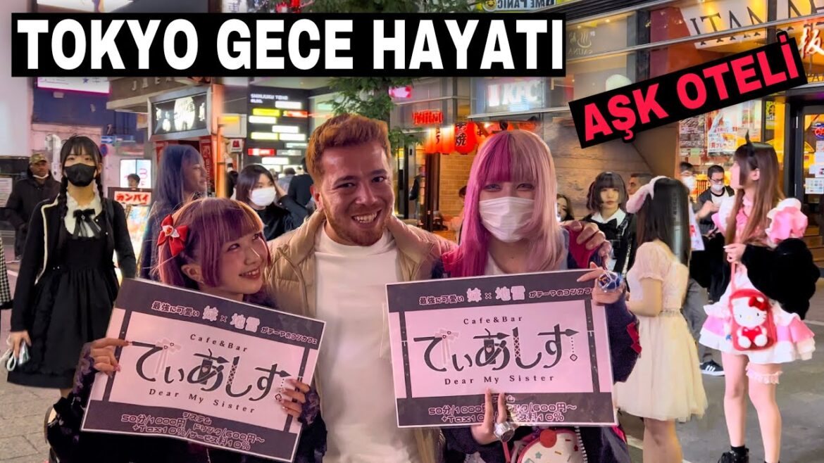İNANILMAZ TOKYO GECE HAYATI !! ANİME KIZLAR AŞK OTELLERİ ÇILGIN JAPONLAR