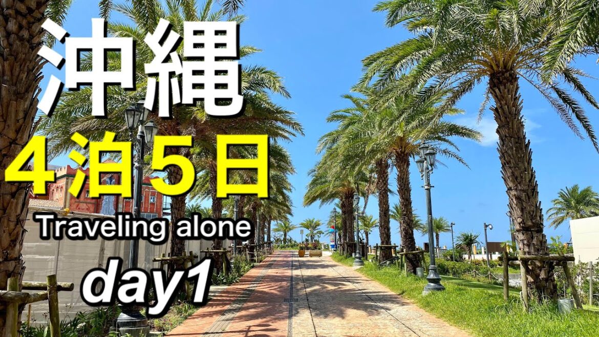 【沖縄旅】4泊5日で沖縄を楽しめるか? Okinawa solo trip first day 【沖縄旅】4泊5日で沖縄を楽しめるか? Okinawa solo trip first day