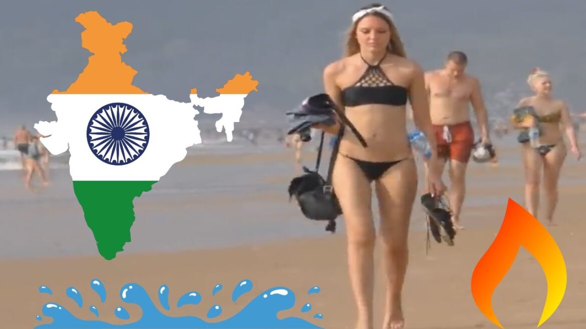 India Bella Beach Walks - Candolim Beach Goa - 1 #shorts