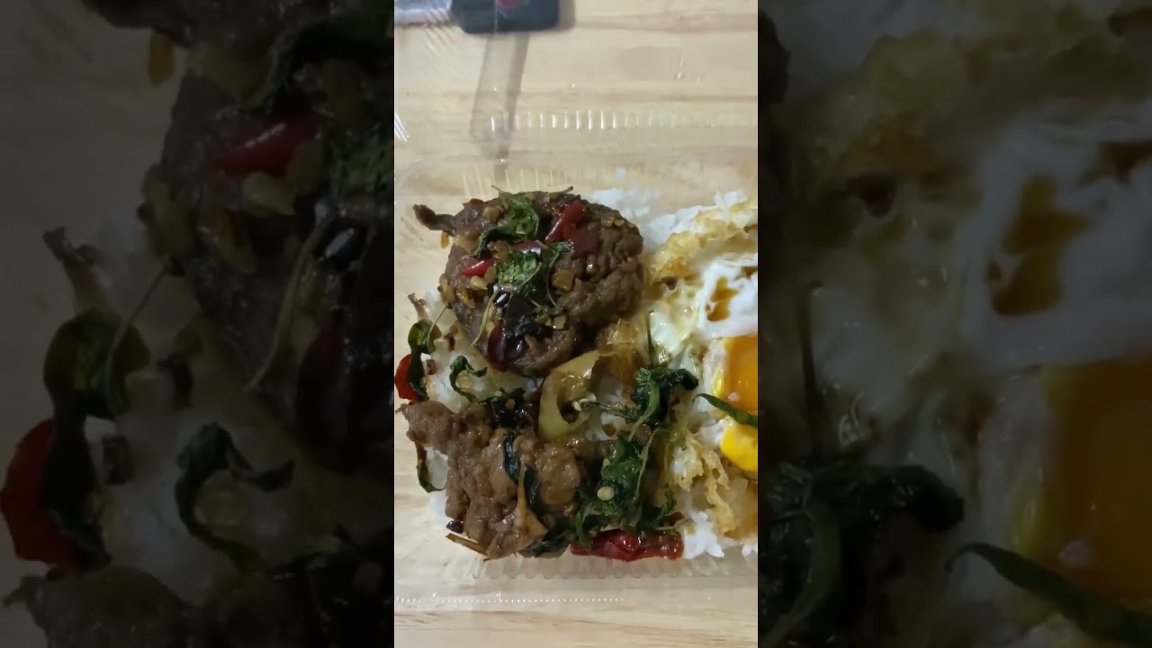 Thai basil fried rice fish recipe 1$ - Thai street food - Alo Japan