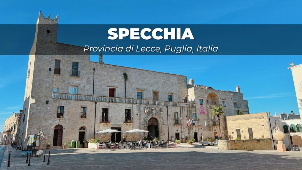 SALENTO📍SPECCHIA ( Walking Tour Italy )
