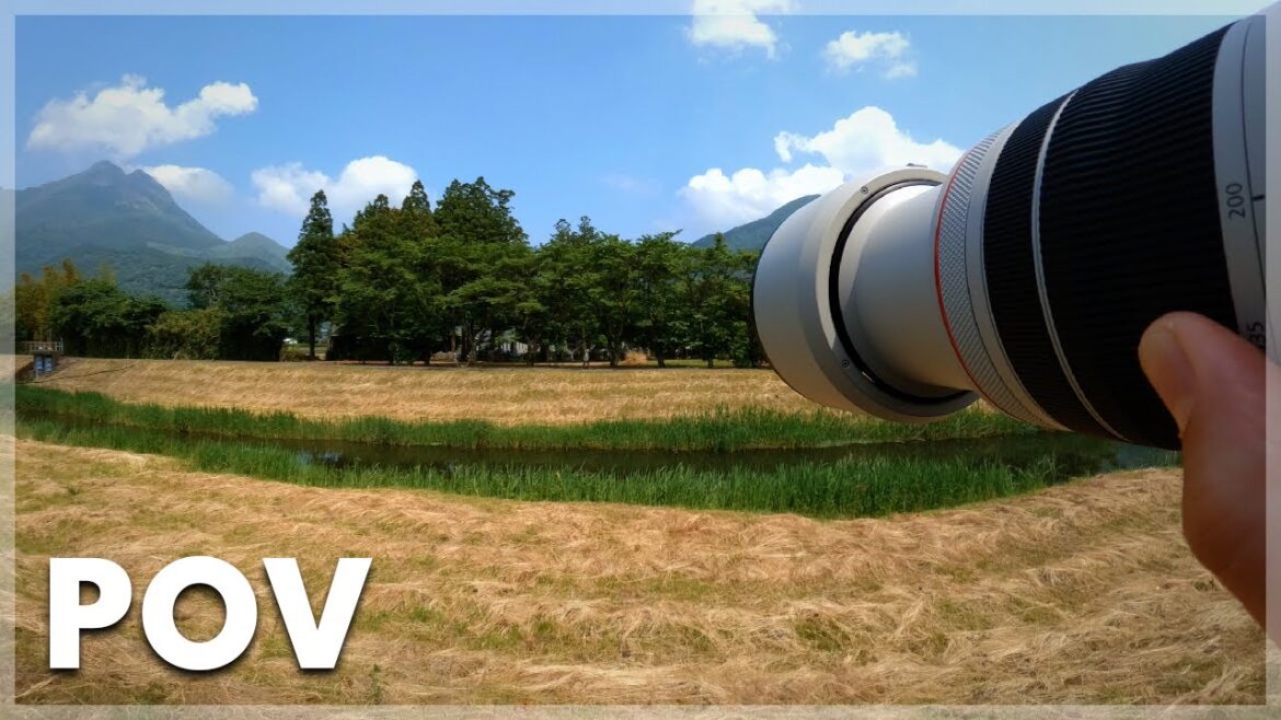 POV Street Photography in Yufuin, Japan | Canon EOS R6 + RF 70-200mm f/4 L