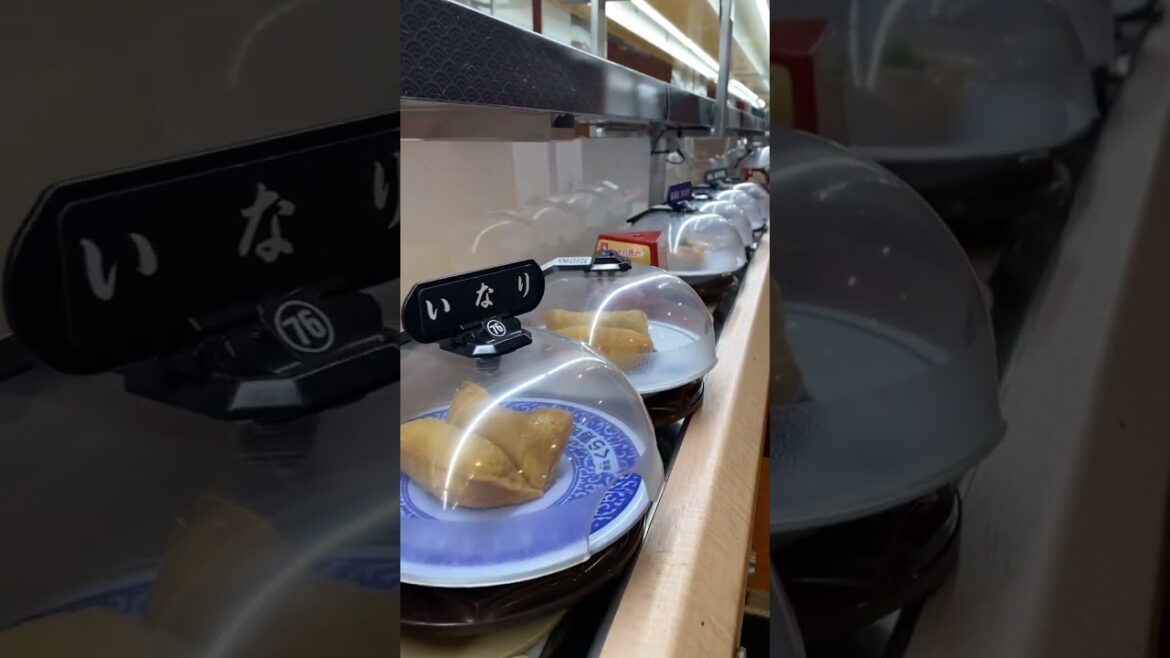 Running Sushi in Japan!!!