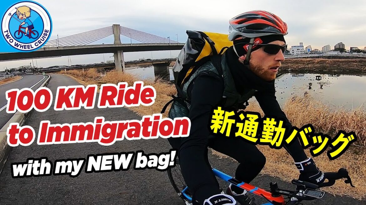 Cycling to Japan Immigration With New Bike Commuting Backpack Cycling to Japan Immigration With New Bike Commuting Backpack