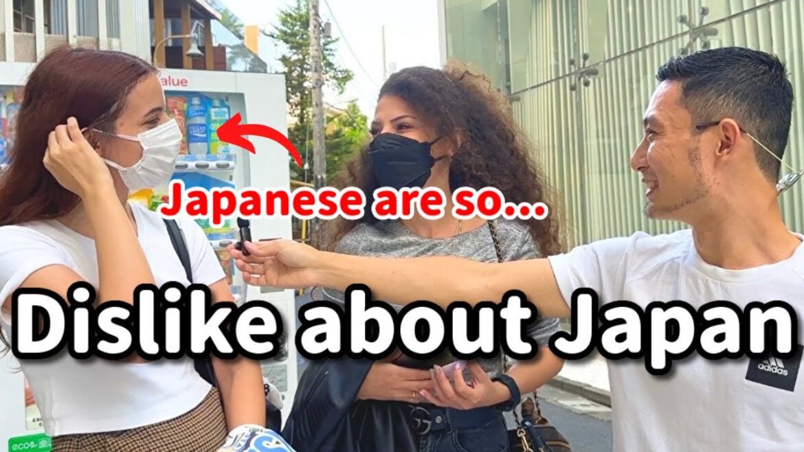 What do foreigners feel uncomfortable or dislike about Japan?