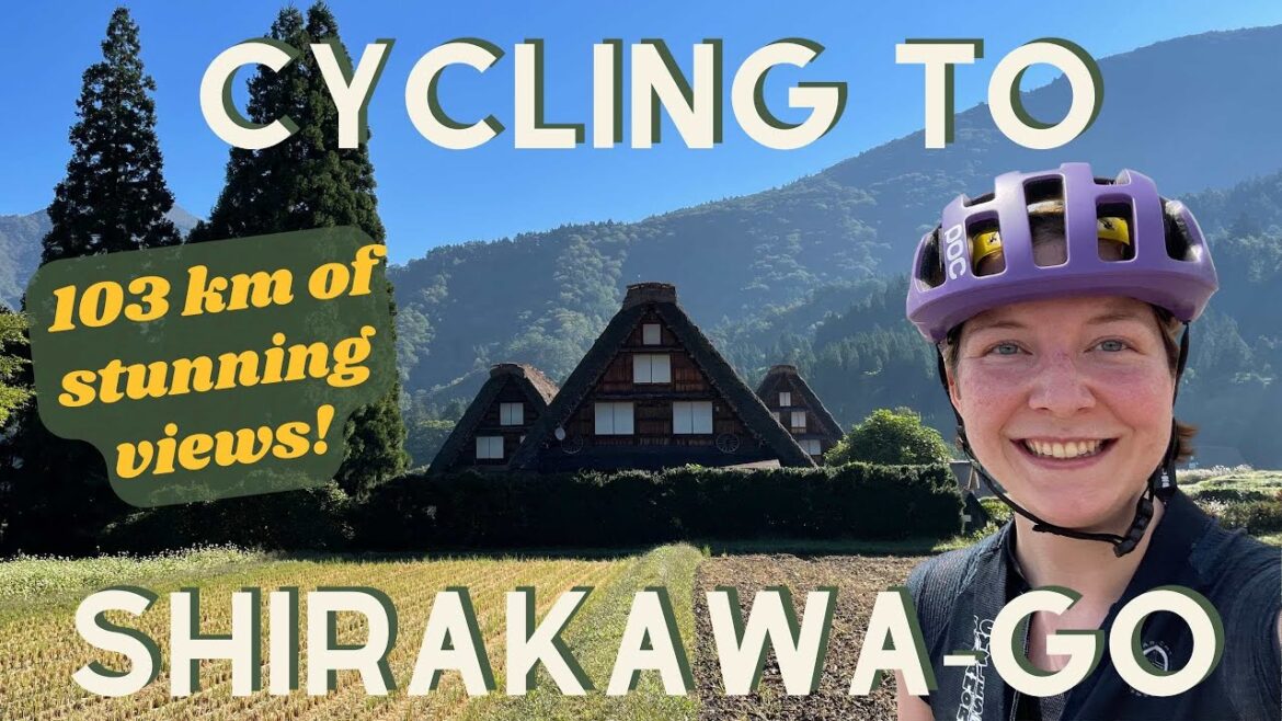 We Cycled to Shirakawago from Kanazawa (One of the Most Beautiful Bike Routes in Japan!)