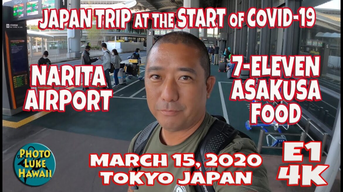 Japan Trip at the Start of Covid-19 Narita Airport 7-Eleven Food March 15, 2020 Tokyo Japan Vacation