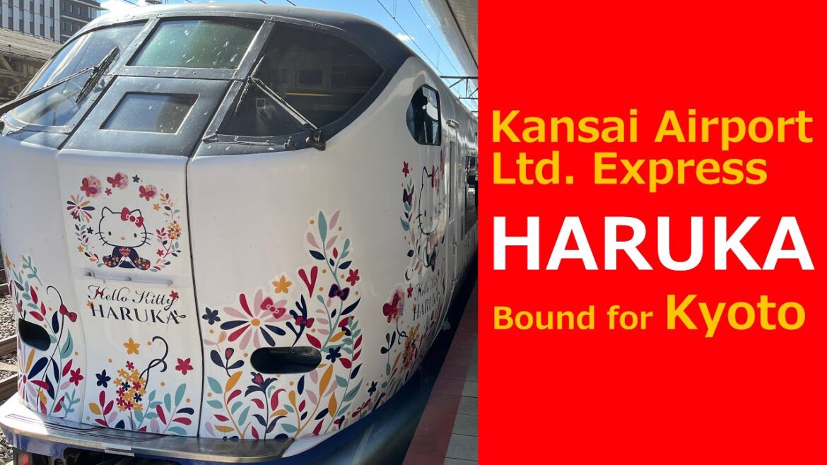 JR HARUKA Kansai-Airport Express bound for Kyoto │ Trains in Japan JR HARUKA Kansai-Airport Express bound for Kyoto │ Trains in Japan