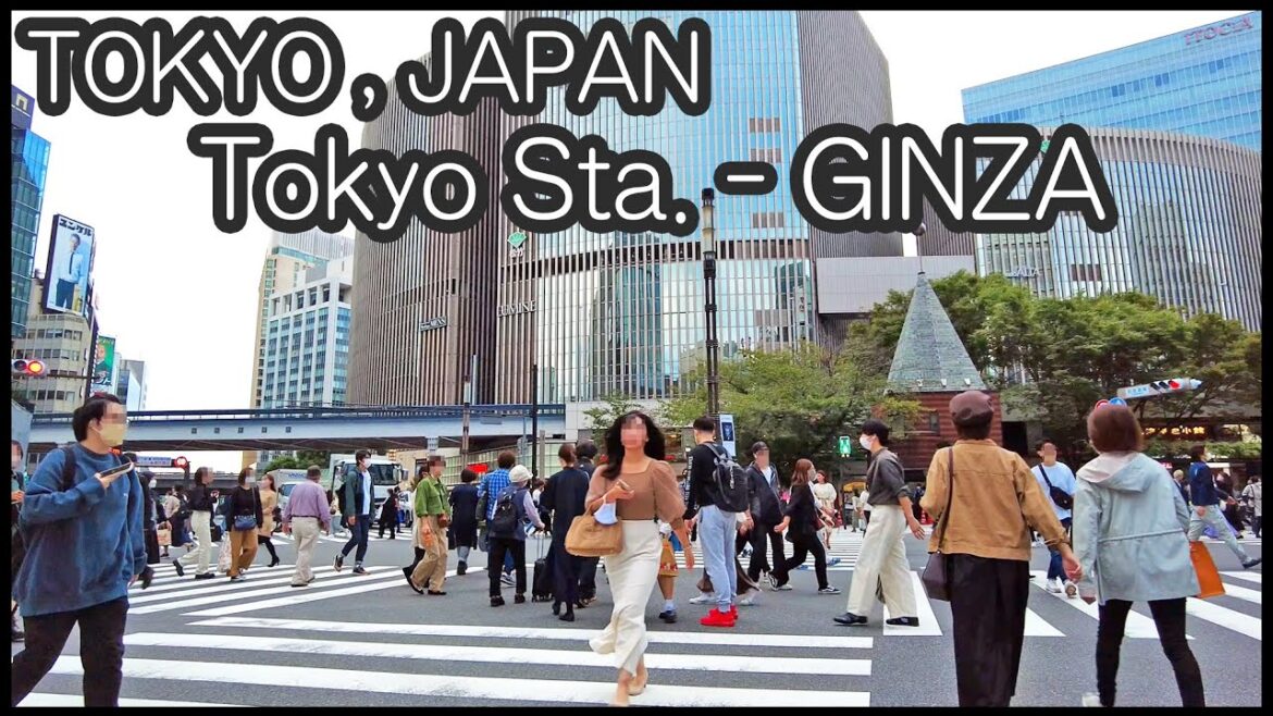 Walk from Tokyo Station to GINZA – Tokyo walk 4K,Japan Walk from Tokyo Station to GINZA - Tokyo walk 4K,Japan