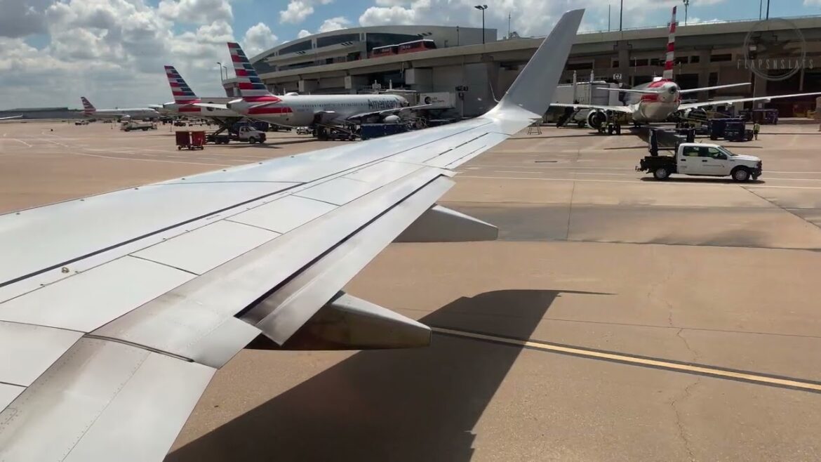 Taxi + Takeoff Dallas Fort Worth – American Airlines – Boeing 737-823 – N986NN Taxi + Takeoff Dallas Fort Worth – American Airlines – Boeing 737-823 – N986NN