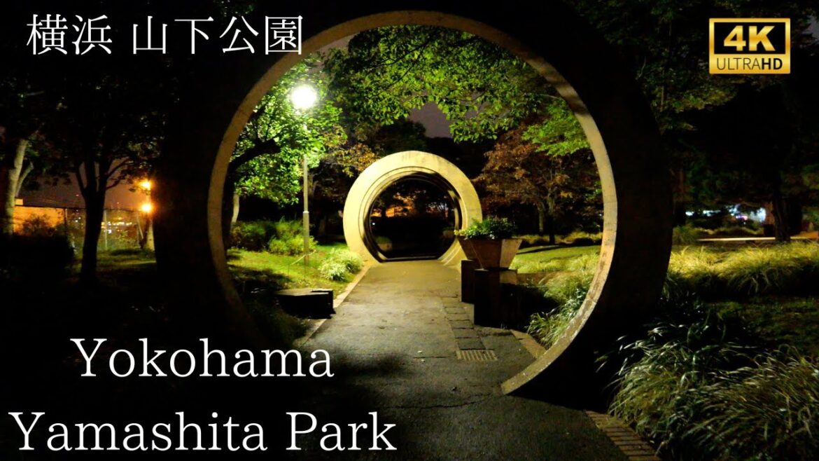 みなとみらい21-山下公園 世界の広場-を散歩 Walk in Yokohama-山下公園 世界の広場- Yokohama