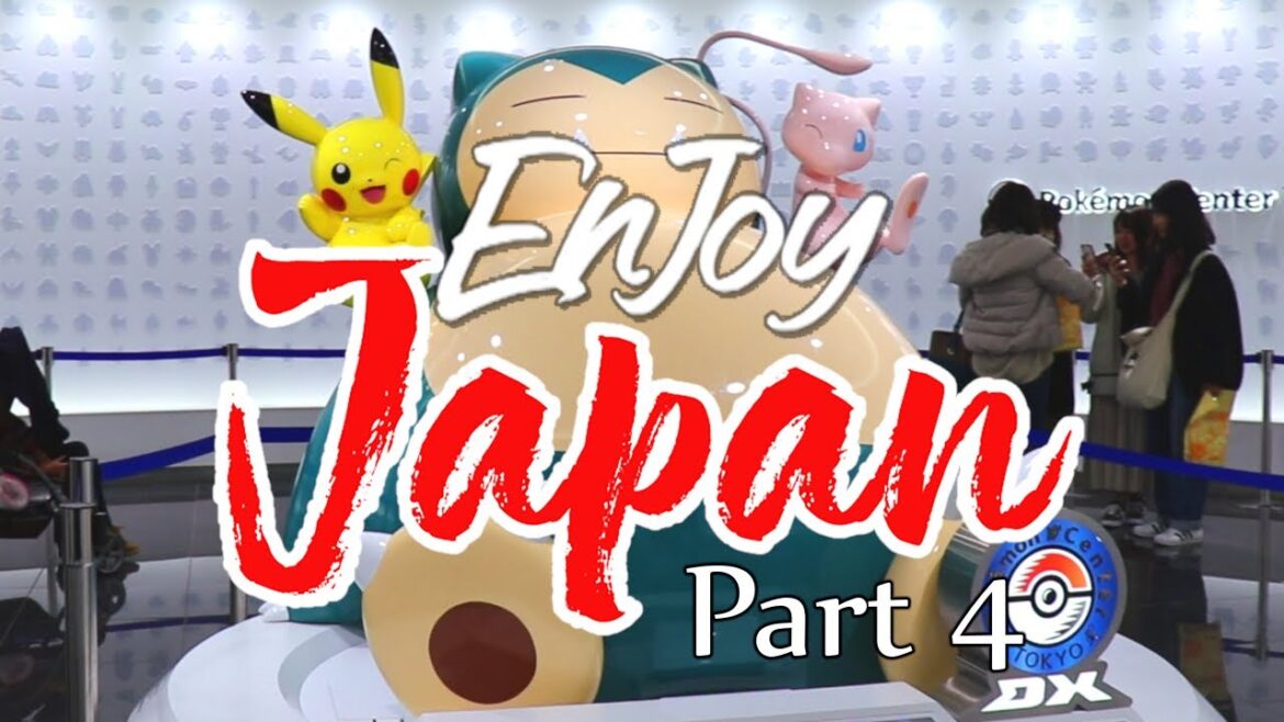 EnJoy Japan | Part 4 | Don Quijote, Tokyo Station, Pokémon Center Tokyo DX, Uniqulo Ginza, Ueno