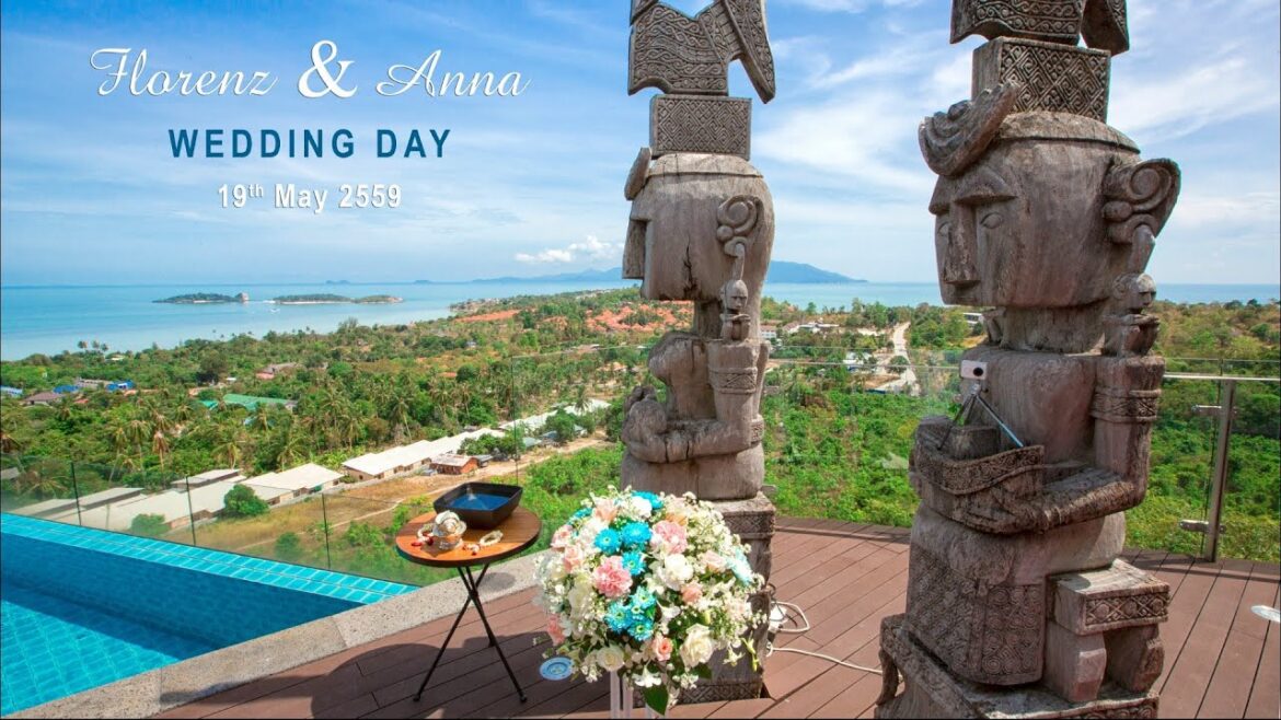 Buddhist Wedding Anna & Florenz on Koh Samui / Thailand