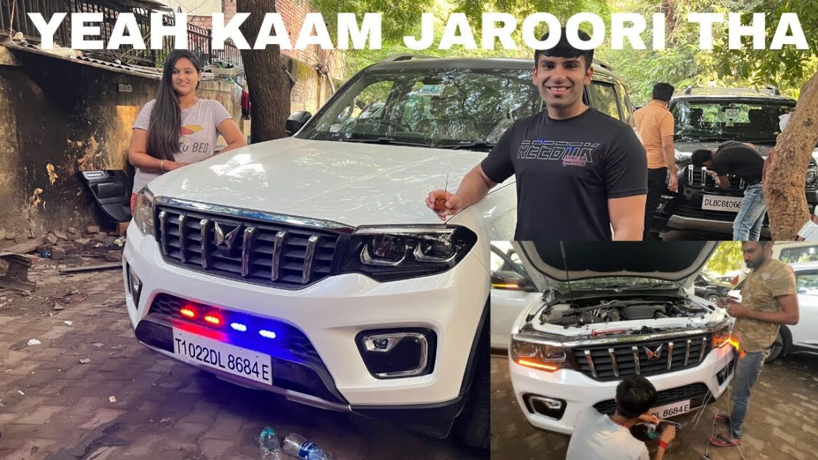 SCORPIO N LEKAR YEAH WALI MODIFICATION JAROORI THI