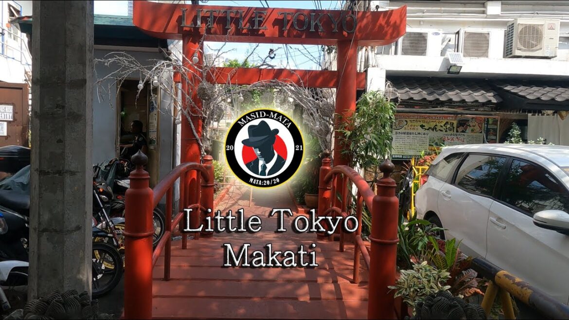 Little Tokyo, Makati (Short Walking Tour, 4K) Little Tokyo, Makati (Short Walking Tour, 4K)