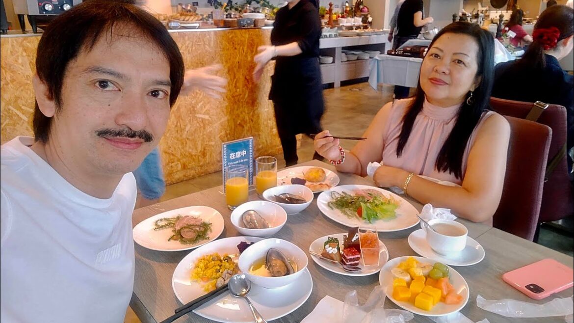 BREAKFAST BUFFET @NahaAquaCittaHotel in Okinawa | #nancydichannel