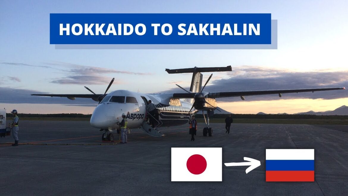 Aurora Q300 Flight from Sapporo to Yuzhno-Sakhalinsk Aurora Q300 Flight from Sapporo to Yuzhno-Sakhalinsk