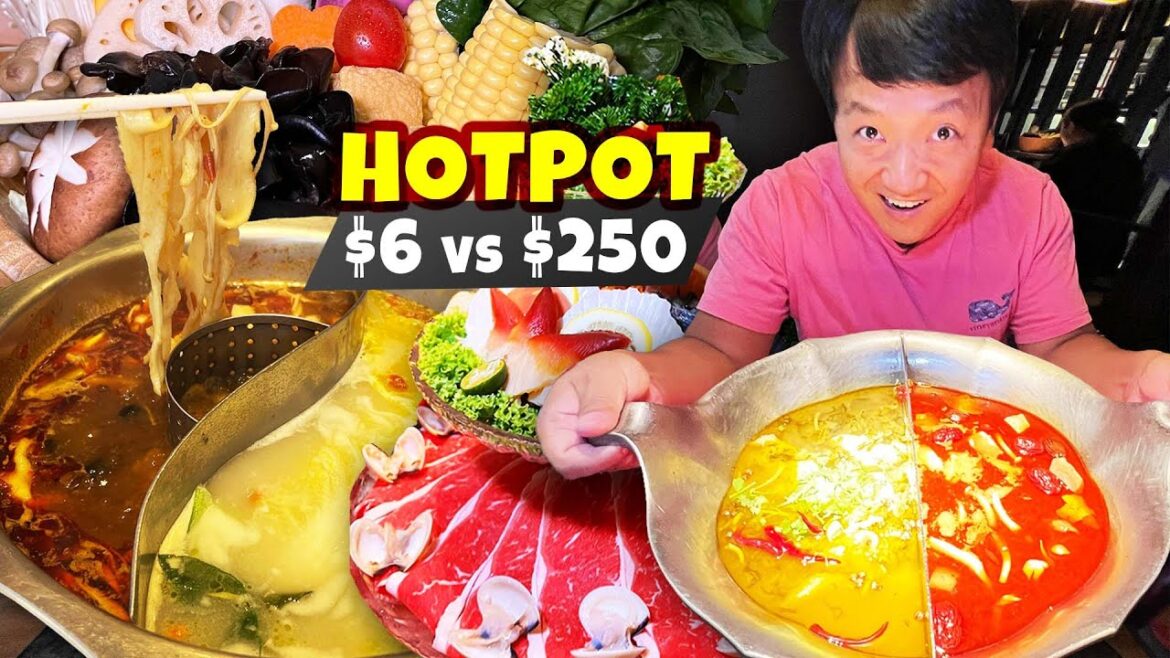 $6 HOTPOT vs. $250 HOTPOT in Singapore | BEST Hotpot Deal EVER! $6 HOTPOT vs. $250 HOTPOT in Singapore | BEST Hotpot Deal EVER!