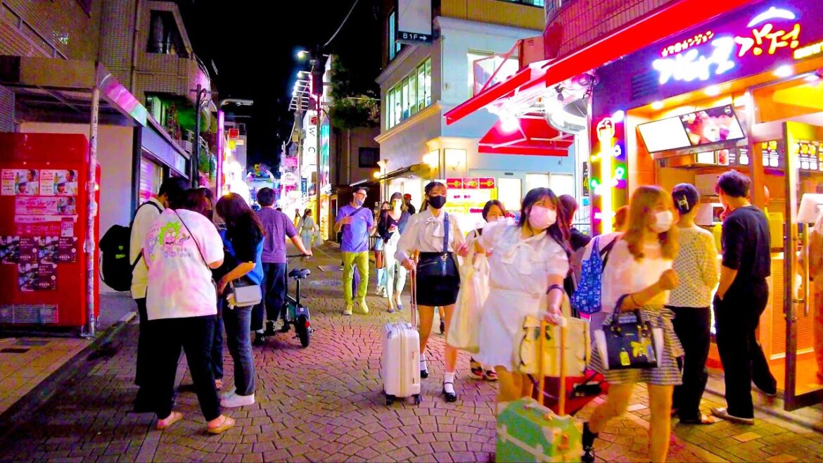 Harajuku in Tokyo has “KAWAii” at night โช๐๐ถ4K ASMR non-stop 41 minutes Harajuku in Tokyo has "KAWAii" at night โช๐๐ถ4K ASMR non-stop 41 minutes
