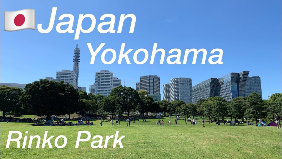 JAPAN🇯🇵③Walking in Yokohama!/Rinko Park/Kanagawa