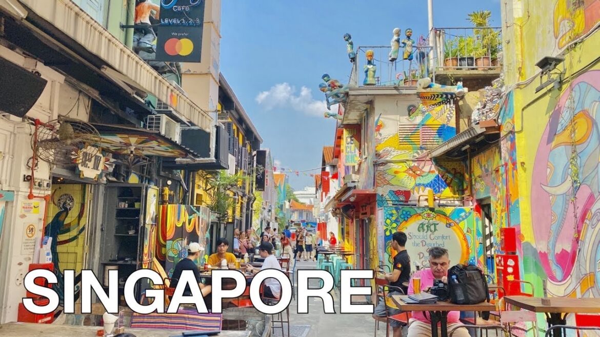 Singapore Indian District Walking Tour 4K🇸🇬