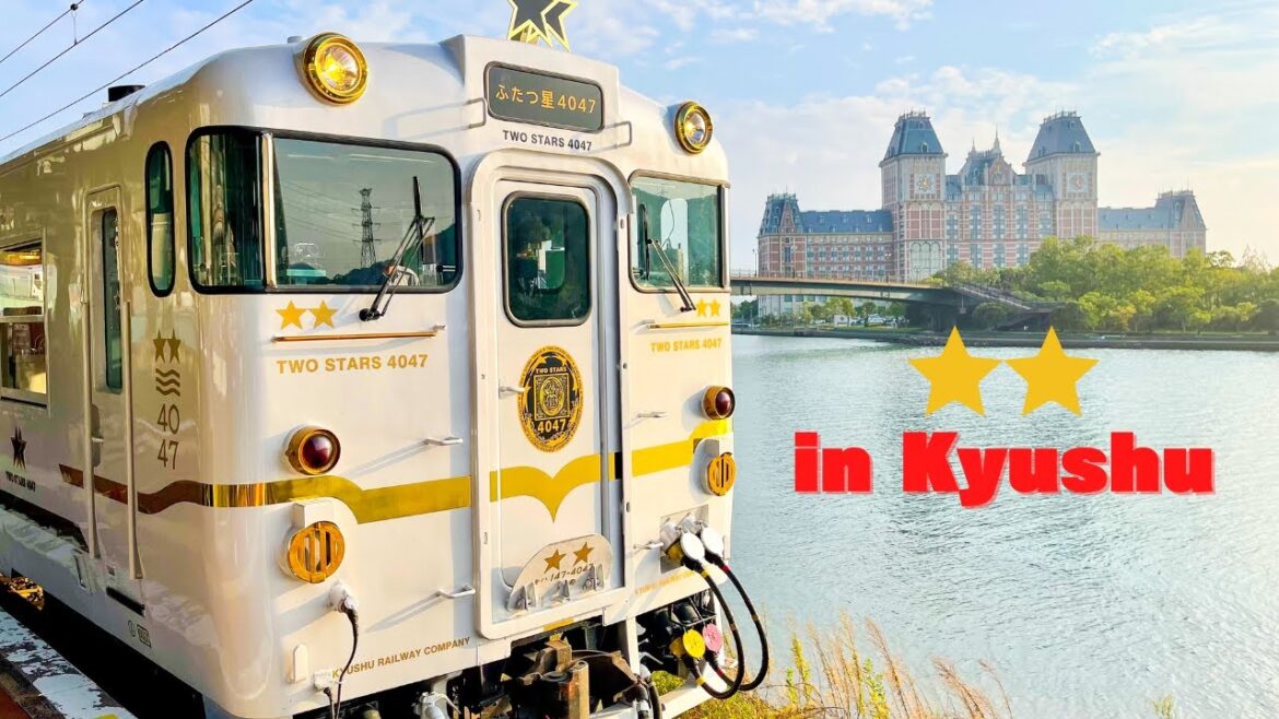 【TWO STARS 4047】Japanese New special sightseeing train in Kyushu #ふたつ星 #jr九州 【TWO STARS 4047】Japanese New special sightseeing train in Kyushu #ふたつ星 #jr九州