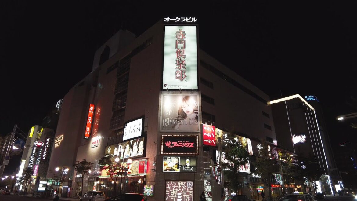 【4K】2022 日本 北海道 札幌 中央区 すすきの 夜 散策【Binaural Audio】 【4K】2022 日本 北海道 札幌 中央区 すすきの 夜 散策【Binaural Audio】