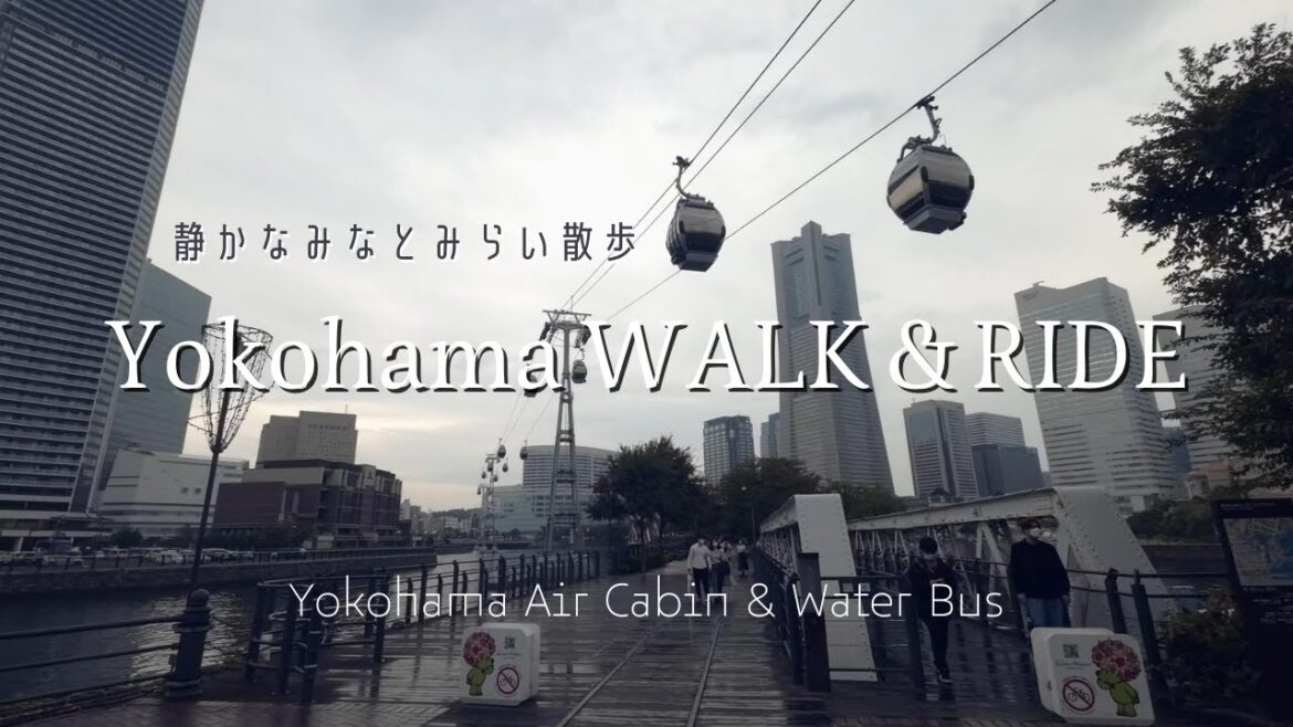 【横浜散歩】静かなみなとみらい Yokohama air cabin シーバス