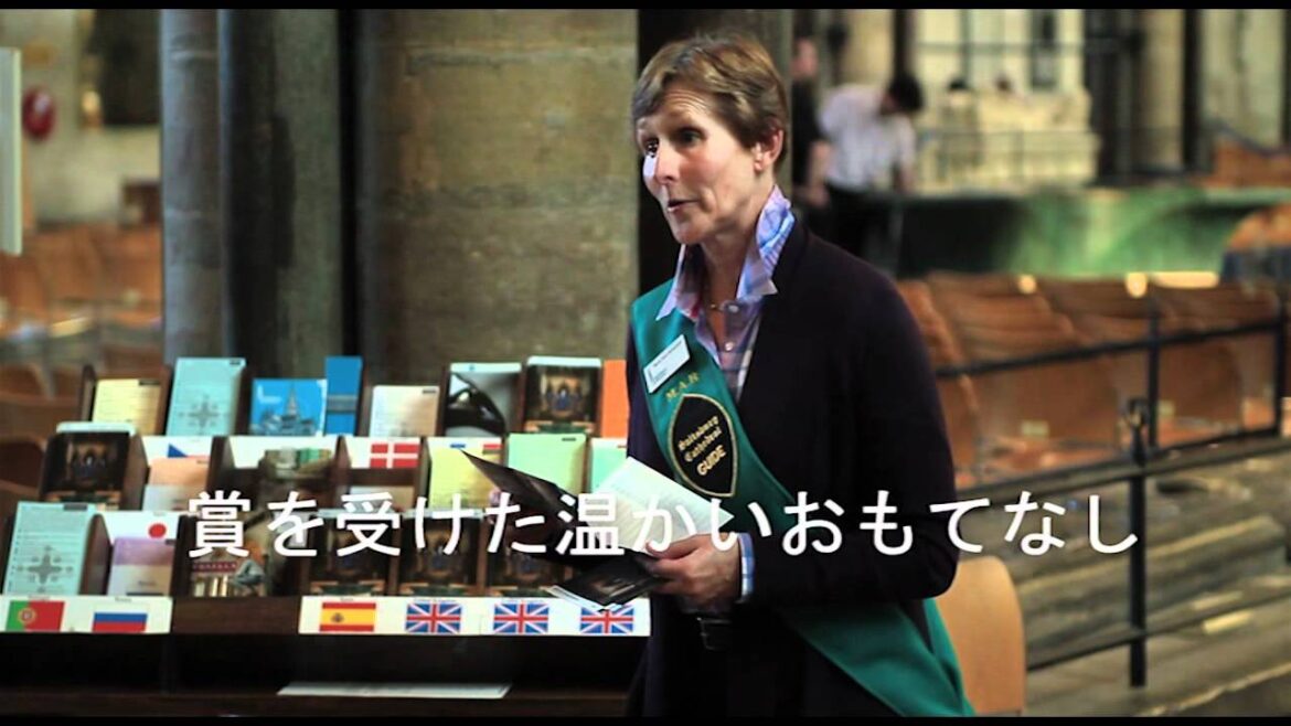 Salisbury Cathedral - Japanese captions