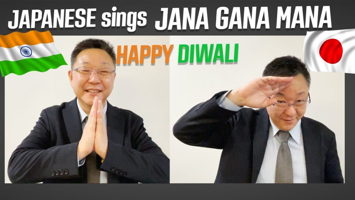 Heartwarming video of Japanese singing Jana Gana Mana 🇮🇳 ❤️ 🇯🇵 | Proud of being an Indian