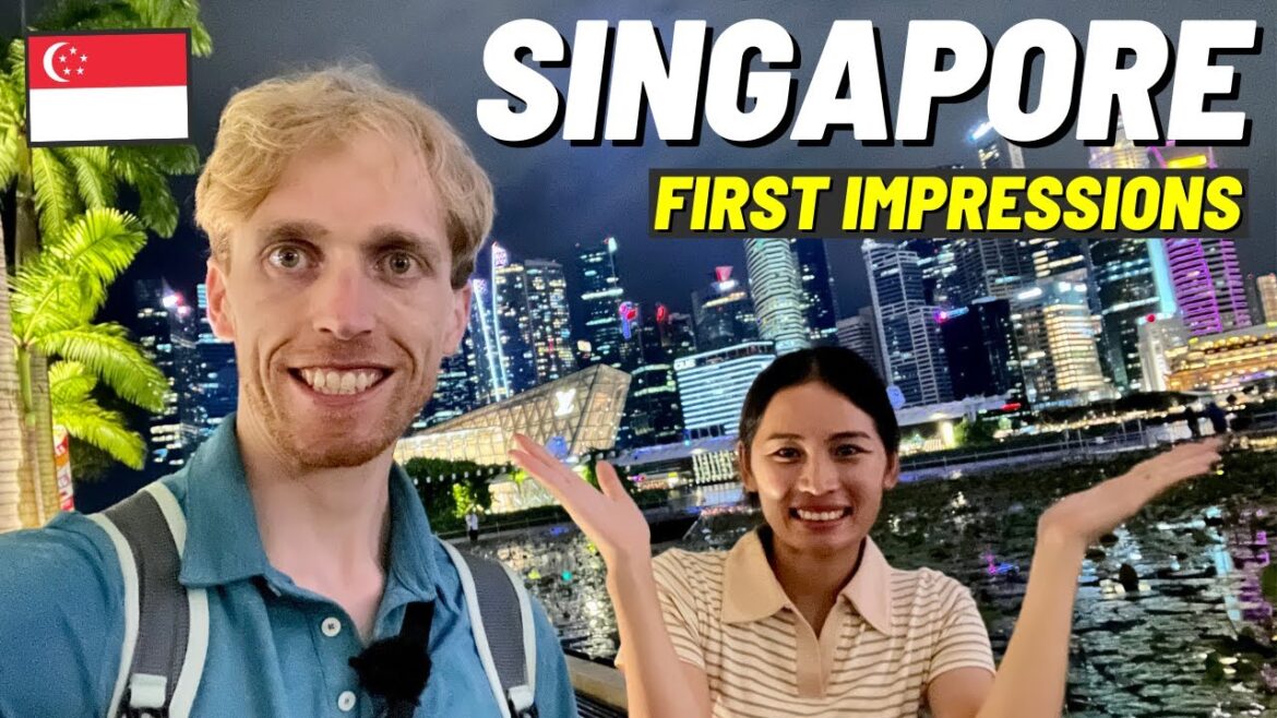 First Impressions of Singapore 🇸🇬