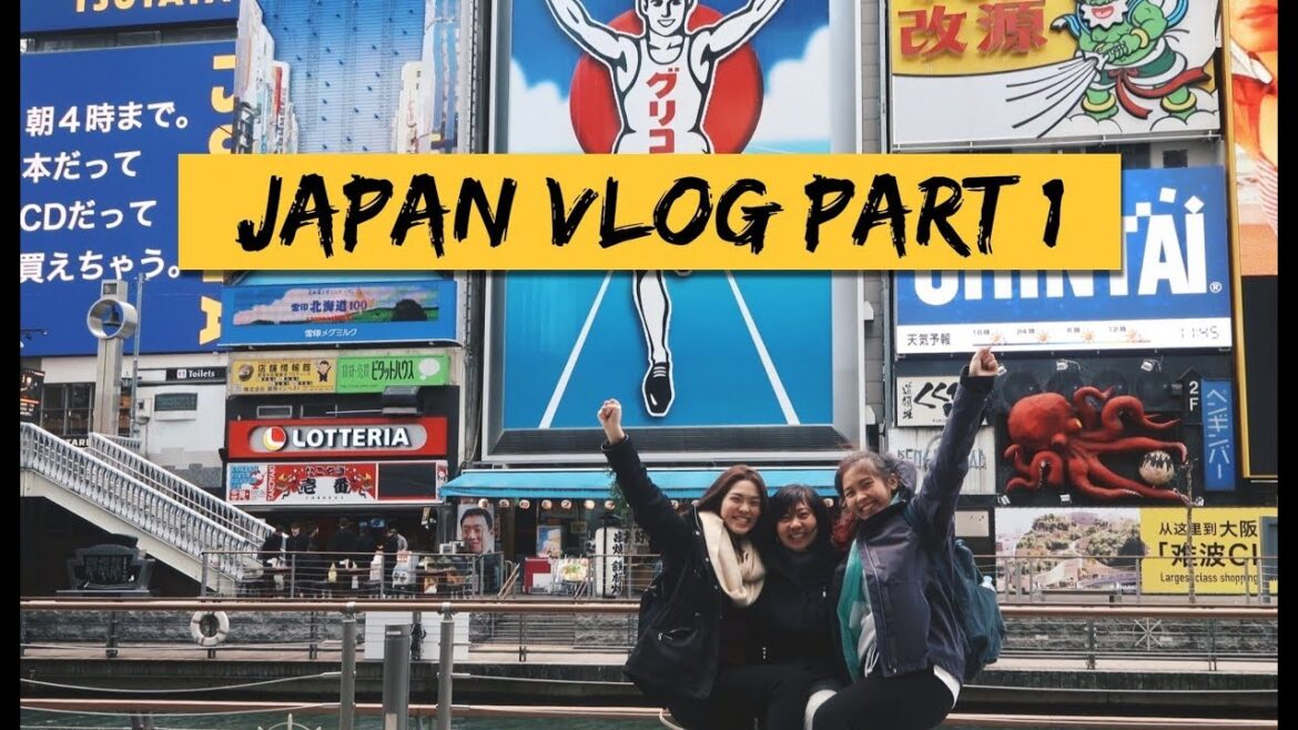 ICHIRAN & EXPLORING DOTONBORI  | OSAKA, JAPAN VLOG 2017 (PART 1)