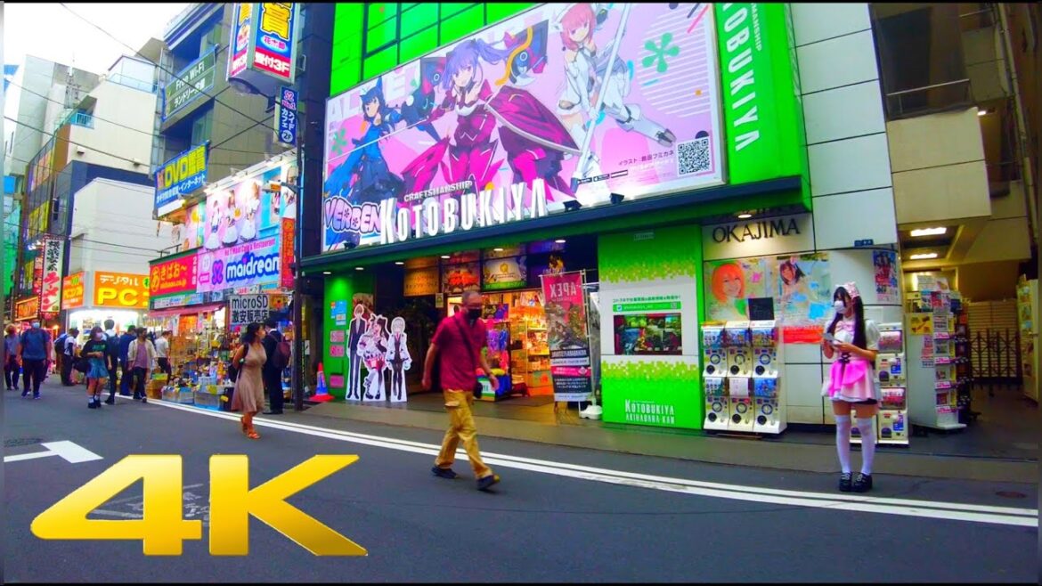 Tokyo Walk in Akihabara【4K】Electric Anime Town-Japan Walkinf Tour