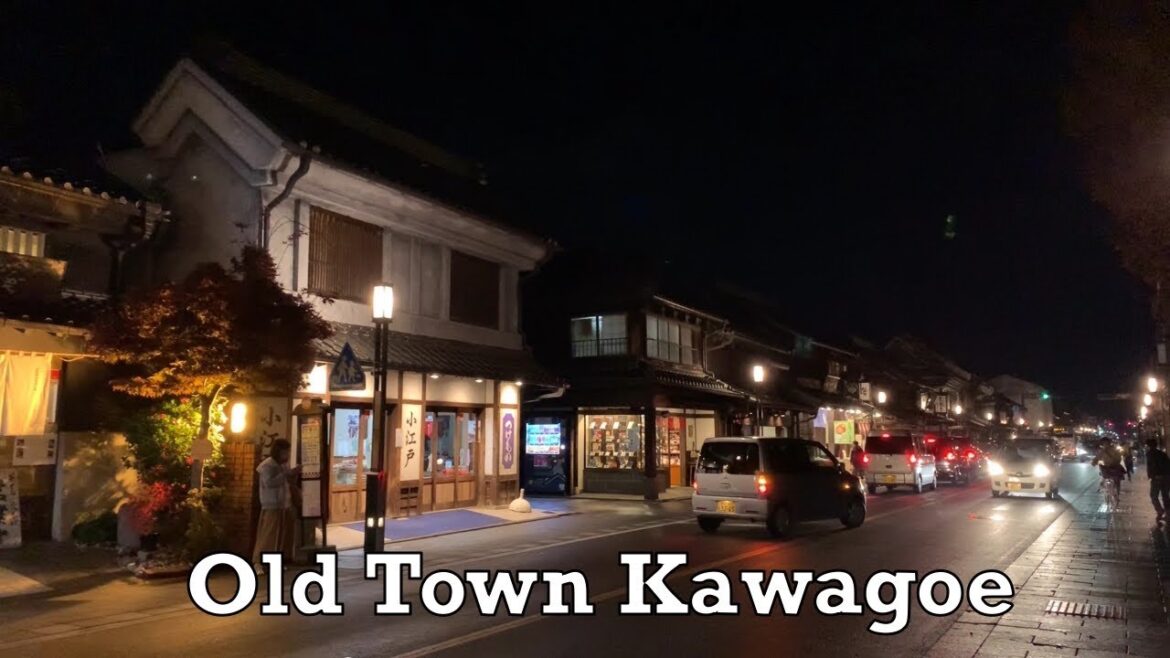 Japan Night Walk Kawagoe 2019.12.02 Kura no Machi Old Town Toki no Kane Bell Tower Crea Mall Shops Japan Night Walk Kawagoe 2019.12.02 Kura no Machi Old Town Toki no Kane Bell Tower Crea Mall Shops