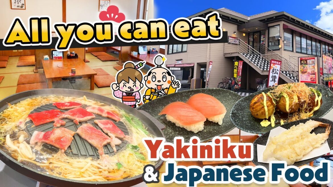 All you can eat Japanese food & Yakiniku / Washoku Sato All you can eat Japanese food & Yakiniku / Washoku Sato