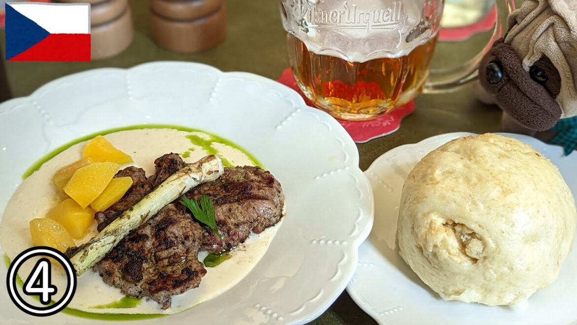 【チェコ旅2022】その4　昼食はチェコで一番のレストランで味とコスパ最高、チョコレート工場も最高