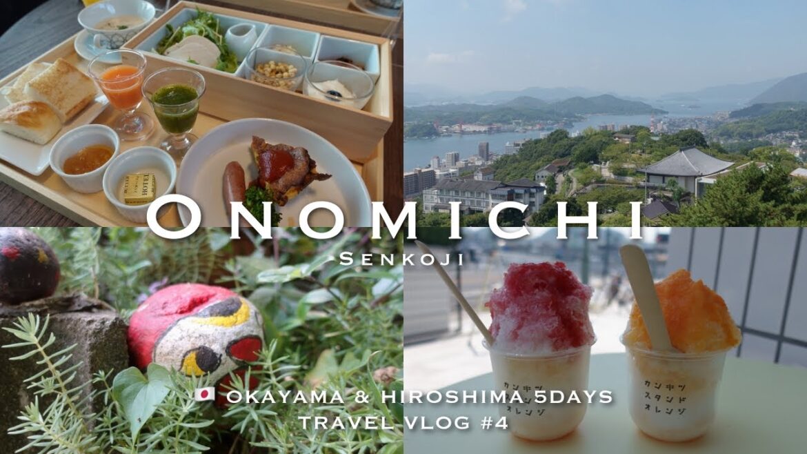 【尾道】尾道の観光スポット巡り／千光寺と頂上展望台からの絶景／猫の細道｜🇯🇵岡山・広島旅行4